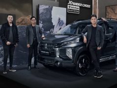 Mitsubishi Indonesia didepan Xpander Cross Rockford Fosgate Black Edition